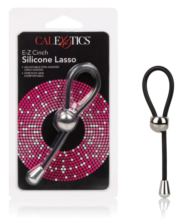 The Soft Hum E-Z Cinch Silicone Lasso - Black