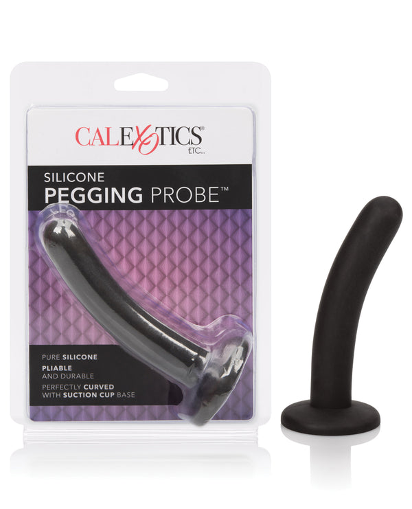 The Soft Hum Silicone Pegging Probe - Black