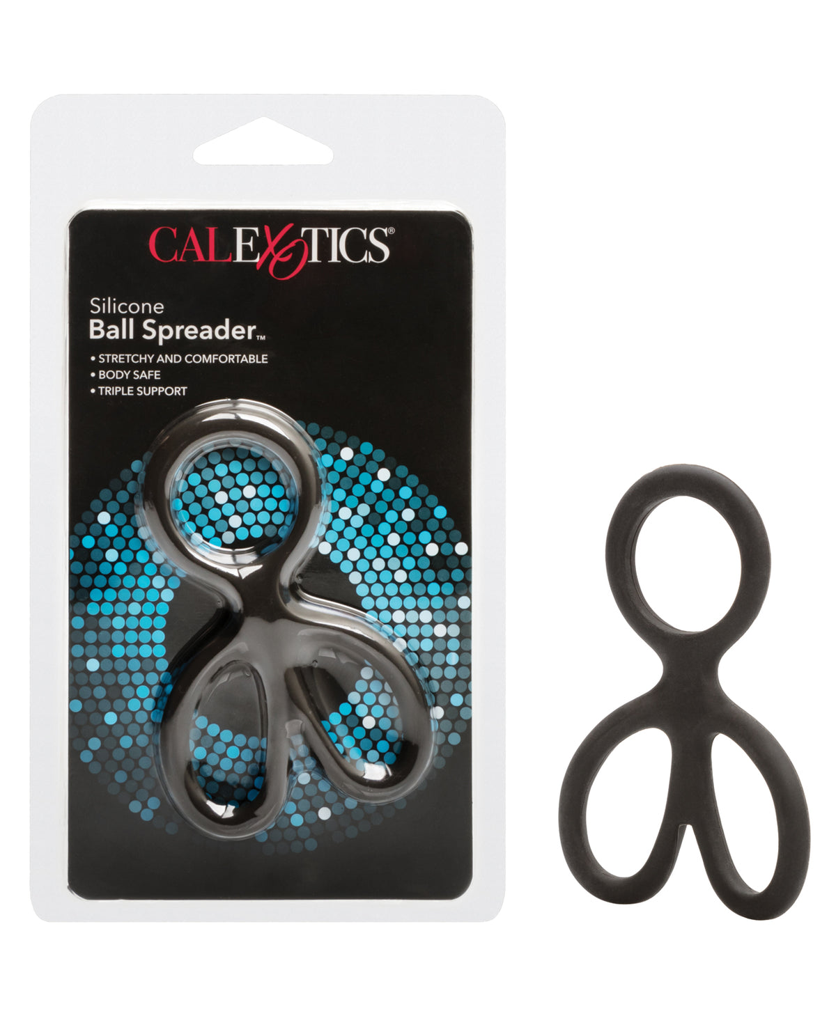 The Soft Hum Silicone Ball Spreader - Black