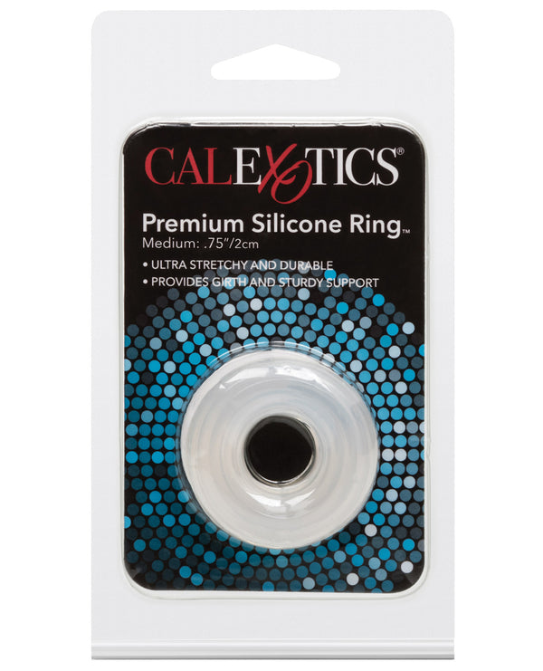 The Soft Hum Premium Silicone Ring - Medium Clear