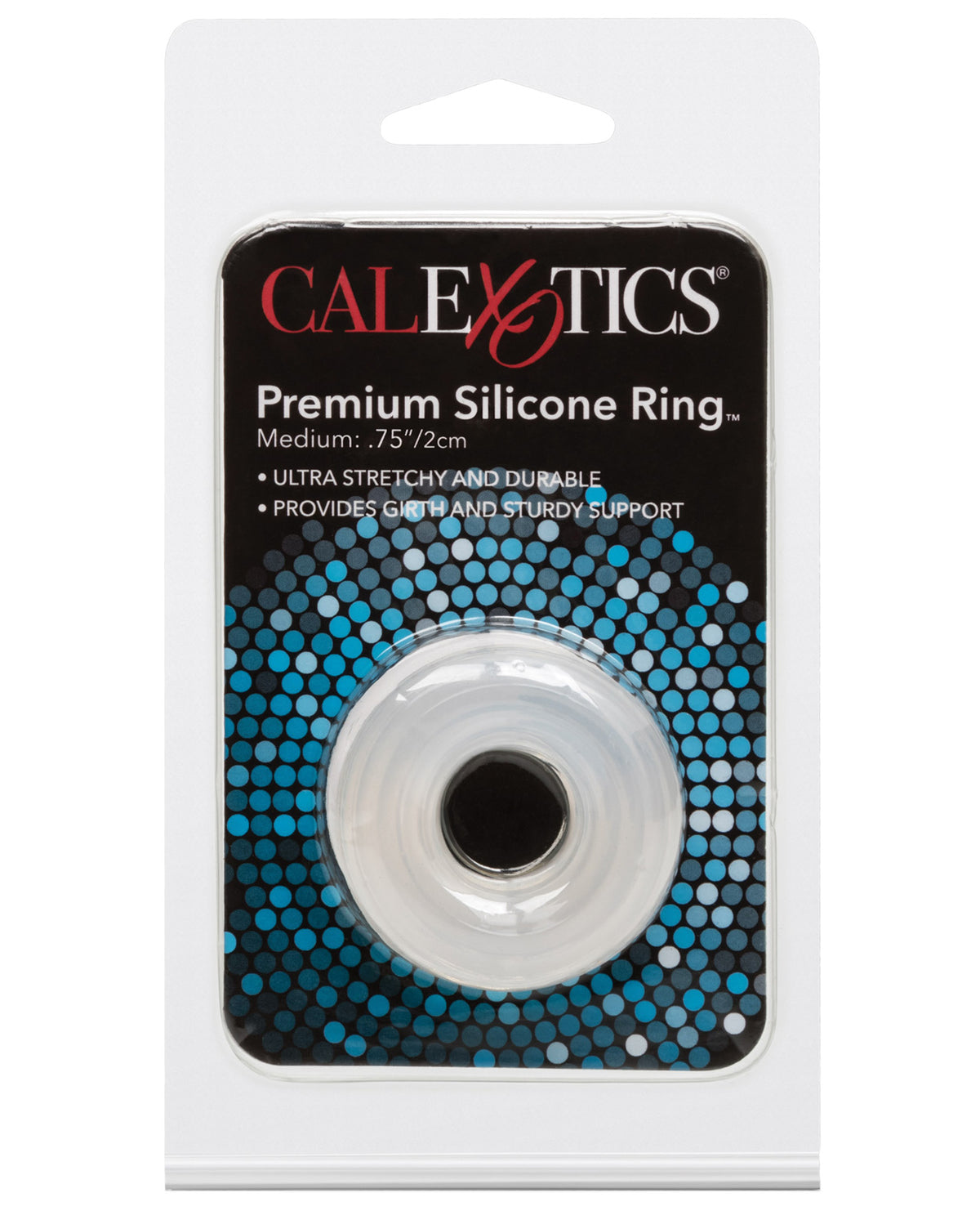 The Soft Hum Premium Silicone Ring - Medium Clear