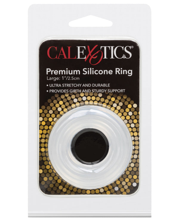 The Soft Hum Premium Silicone Ring - Large Clear