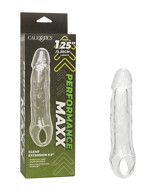The Soft Hum Performance Maxx 5.5" Penis Extension - Clear