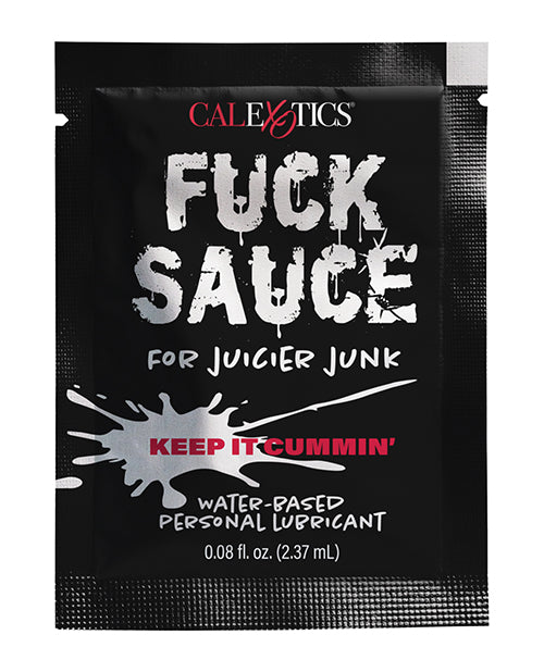 The Soft Hum Fuck Sauce Water Based Personal Lubricant Sachet - .08 oz