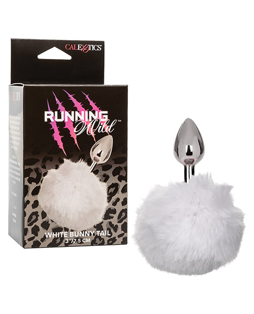 The Soft Hum Running Wild White Bunny Tail Anal Probe