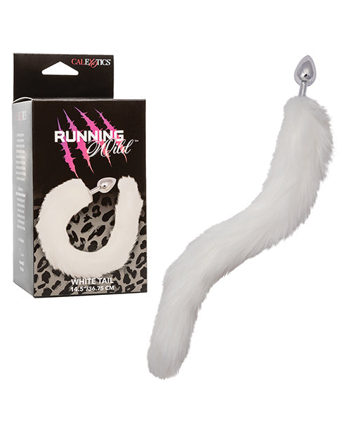 The Soft Hum Running Wild White Tail Metallic Anal Probe