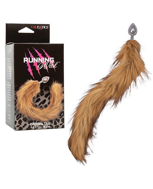 The Soft Hum Running Wild Brown Tail Metallic Anal Probe