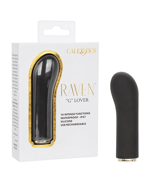 The Soft Hum Raven "G" Lover Vibrator - Black