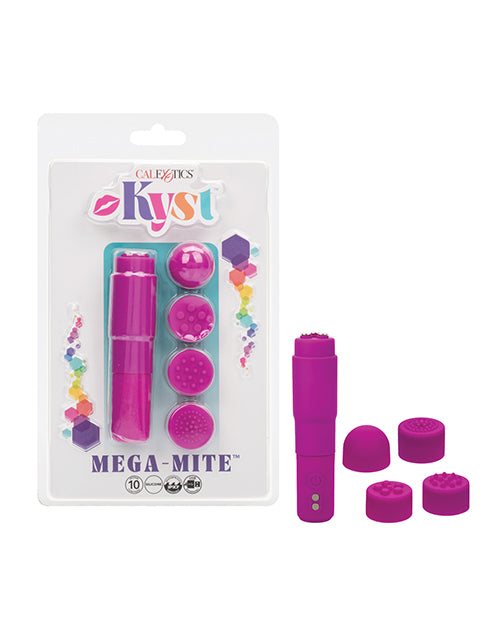 The Soft Hum Kyst Mega-Mite Stimulator w/Interchangeable Tips - Pink