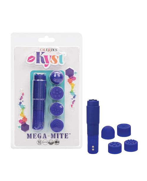 The Soft Hum Kyst Mega-Mite Stimulator w/Interchangeable Tips - Purple