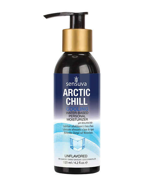 The Soft Hum Sensuva Cooling Water-Based Personal Moisturizer - Arctic Chill 4 oz