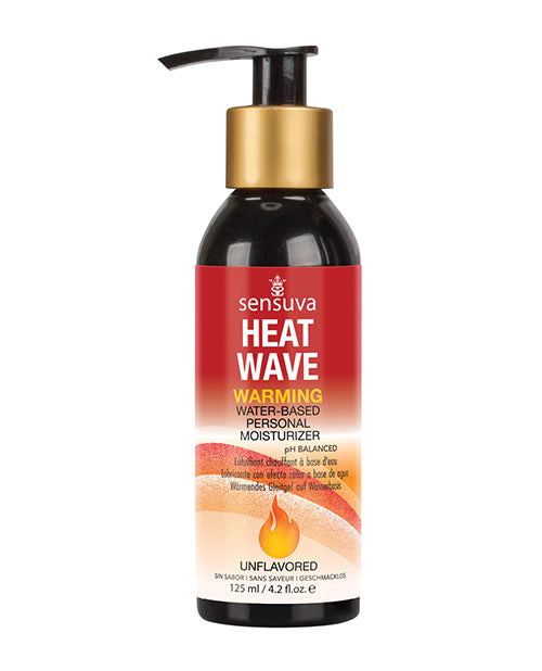 The Soft Hum Sensuva Warming Water-Based Personal Moisturizer - Heat Wave 4 oz