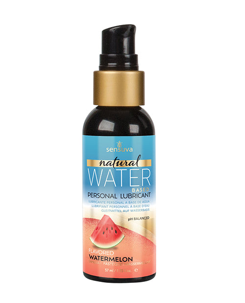 The Soft Hum Sensuva Natural Water Based Personal Moisturizer - 1.93 oz Watermelon