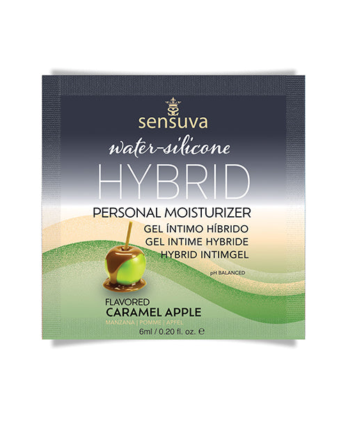 The Soft Hum Sensuva Hybrid Personal Moisturizer Single Use Packet - 6 ml Caramel Apple