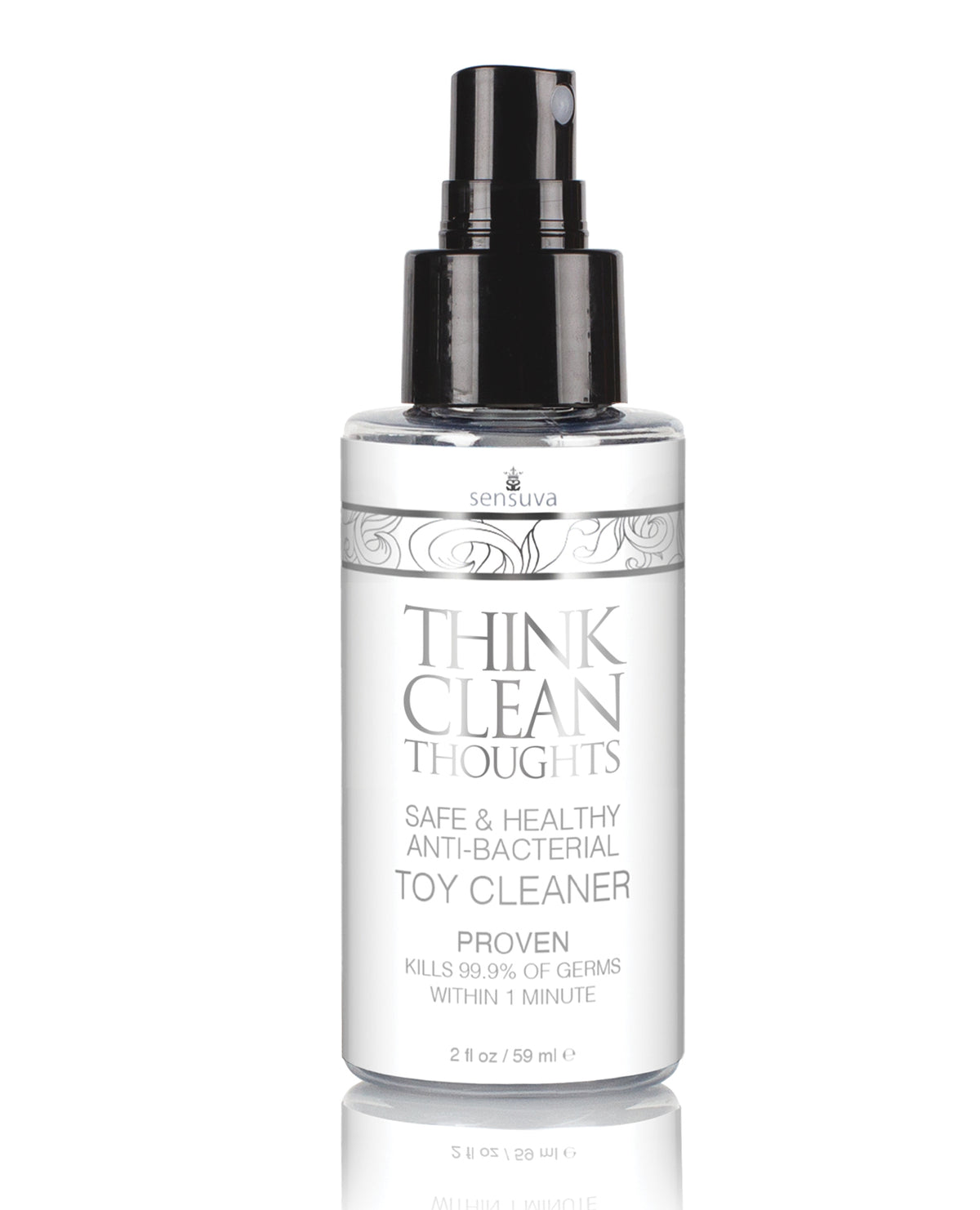 The Soft Hum Sensuva Think Clean Thoughts Anti Bacterial Toy Cleaner - 2 oz Bottle