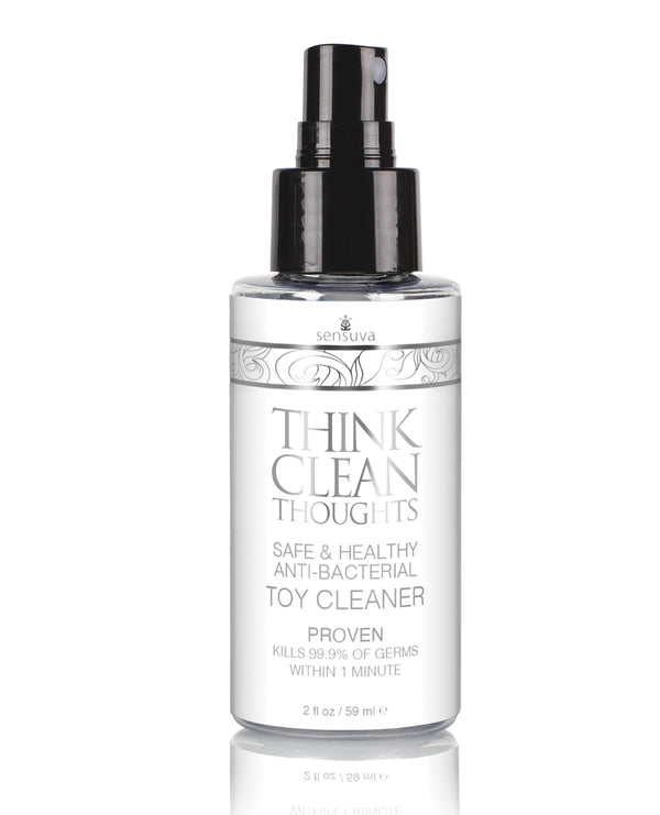 The Soft Hum Sensuva Think Clean Thoughts Anti Bacterial Toy Cleaner - 2 oz Bottle