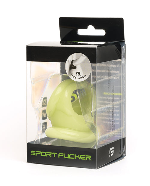 The Soft Hum Sport Fucker Cock Harness - Glow