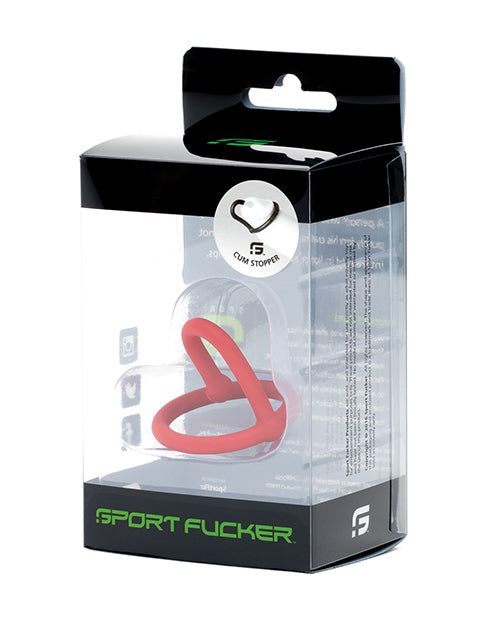 The Soft Hum Sport Fucker Cum Stopper - Red