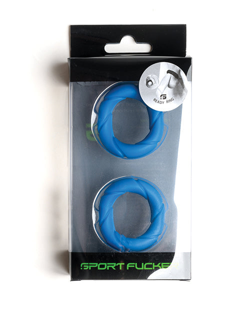 The Soft Hum Sport Fucker Ready Rings - Blue