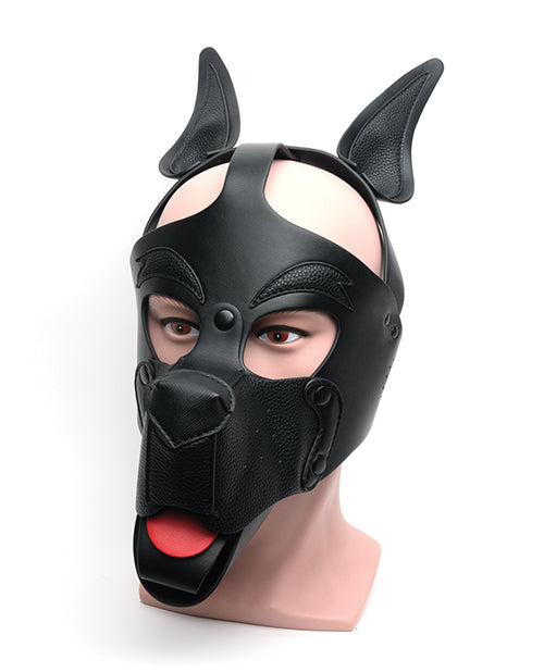 The Soft Hum 665 Playful Pup Hood - O/S Black
