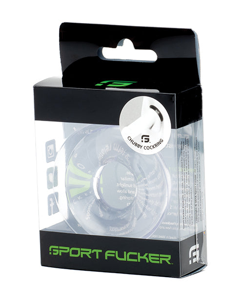 The Soft Hum Sport Fucker Chubby Cockring - Clear