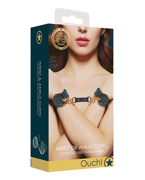 The Soft Hum Shots Ouch Halo Wrist or Ankle Cuffs - Green