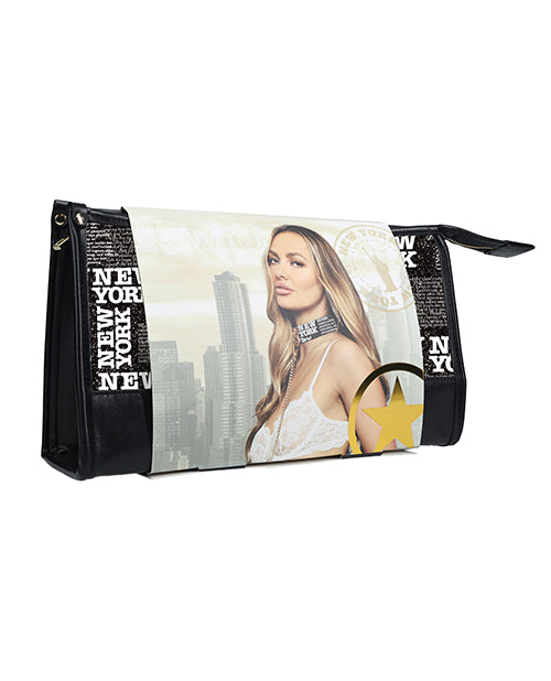 The Soft Hum Shots Ouch! NY Collection Bondage Kit w/Bag - Black