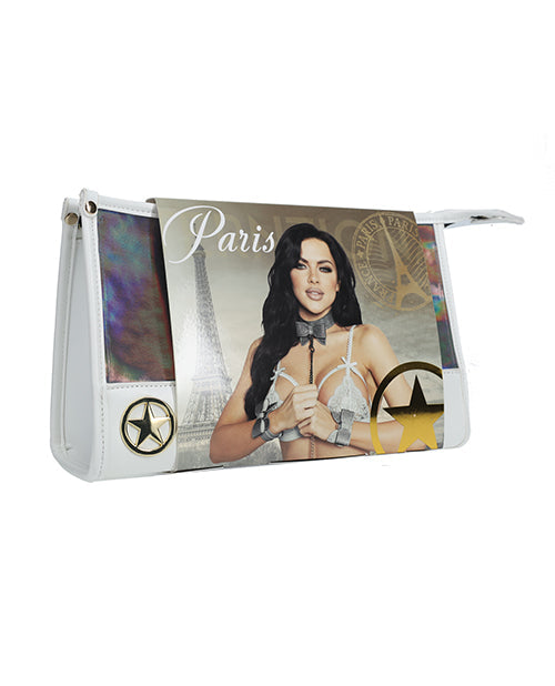 The Soft Hum Shots Ouch! Paris Collection Bondage Kit w/Bag - Gray