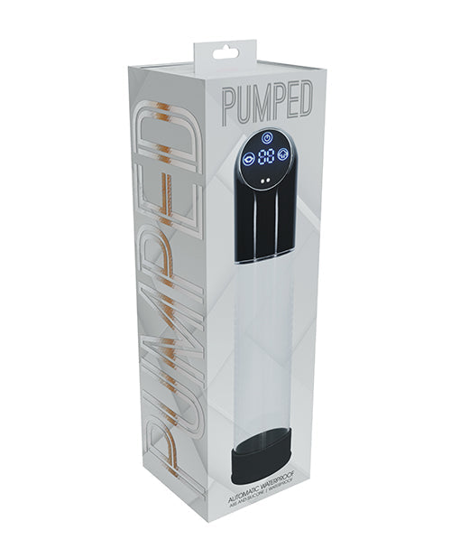 The Soft Hum Shots Pumped Automatic Penis Pump - Black