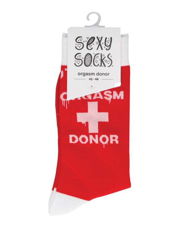 The Soft Hum Shots Sexy Socks Orgasm Donor - Male