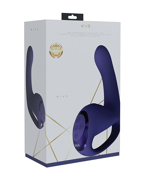 The Soft Hum Shots Riko Vibrator - Purple