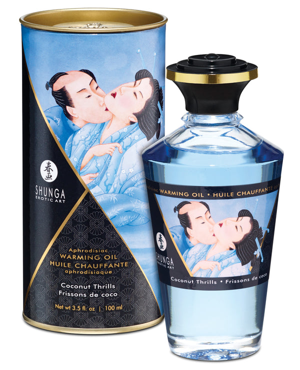 The Soft Hum Shunga Warming Oil - 3.5 oz Coconut Thrills