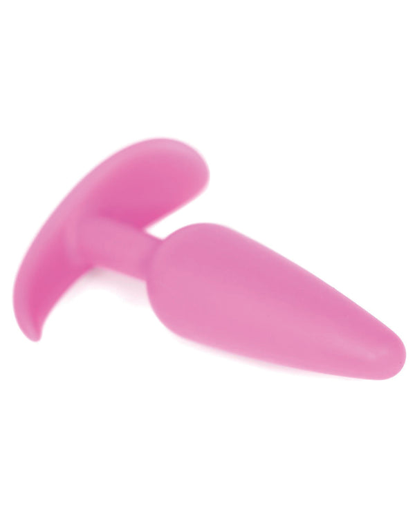 The Soft Hum Simpli Trading Silicone Butt Plug - Small Pink