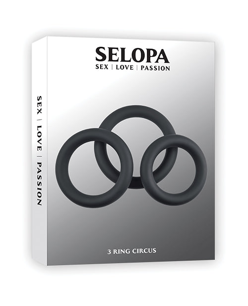 The Soft Hum Selopa 3 Ring Circus - Black