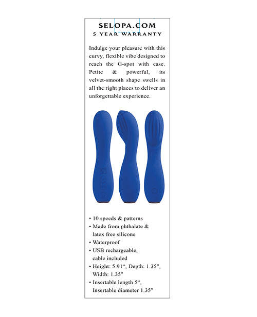 The Soft Hum Selopa Sapphire G - Blue