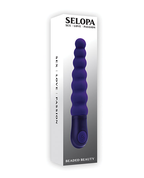 The Soft Hum Selopa Beaded Beauty - Purple