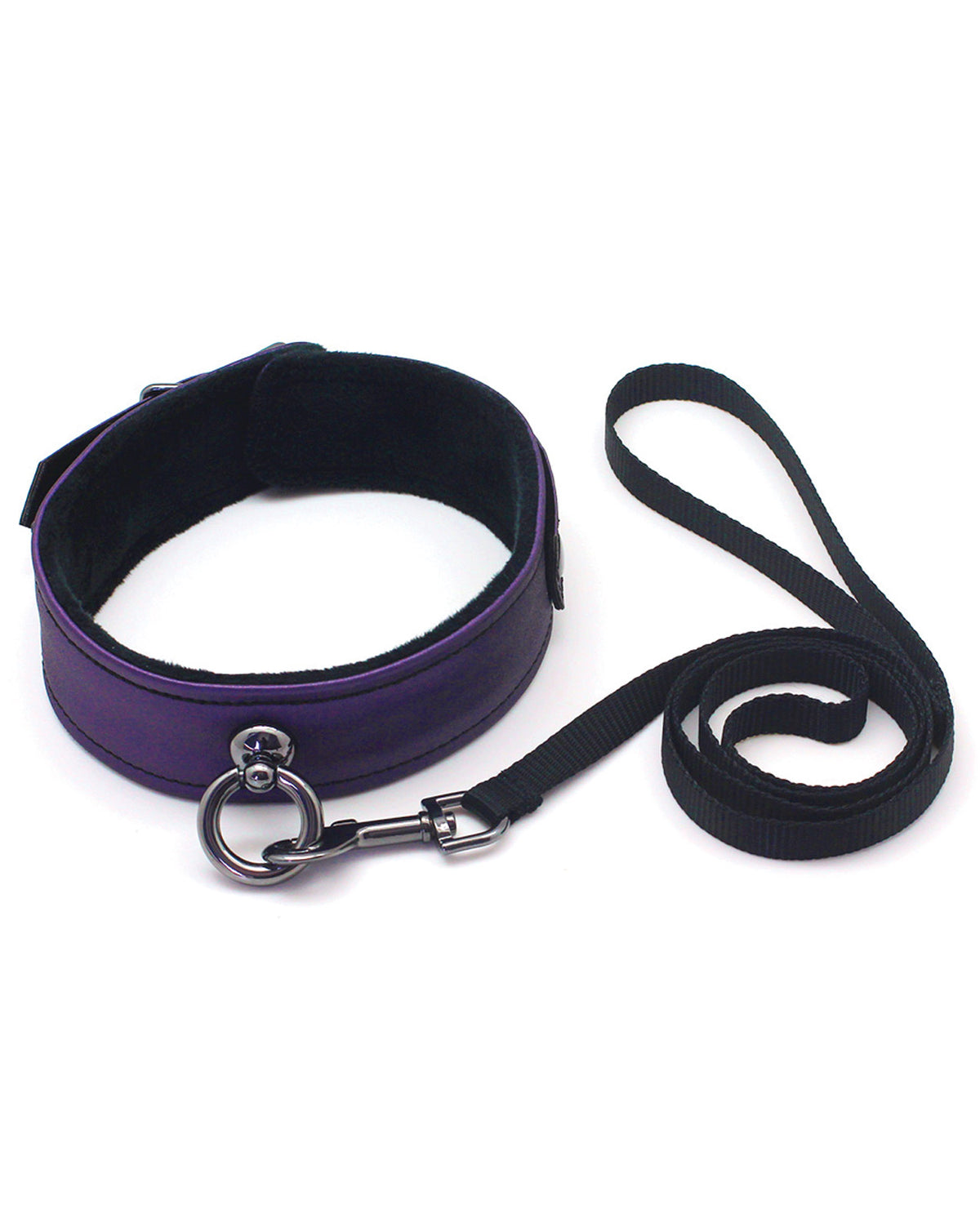 The Soft Hum Spartacus Galaxy Legend Collar & Leash - Purple