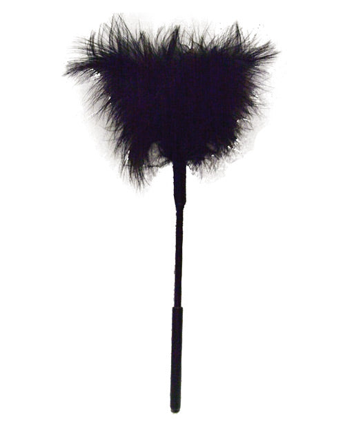 The Soft Hum Sex & Mischief Feather Tickler - Black