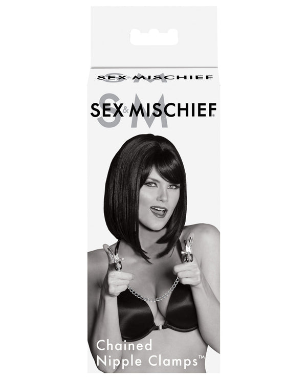 The Soft Hum Sex & Mischief Chained Nipple Clamps