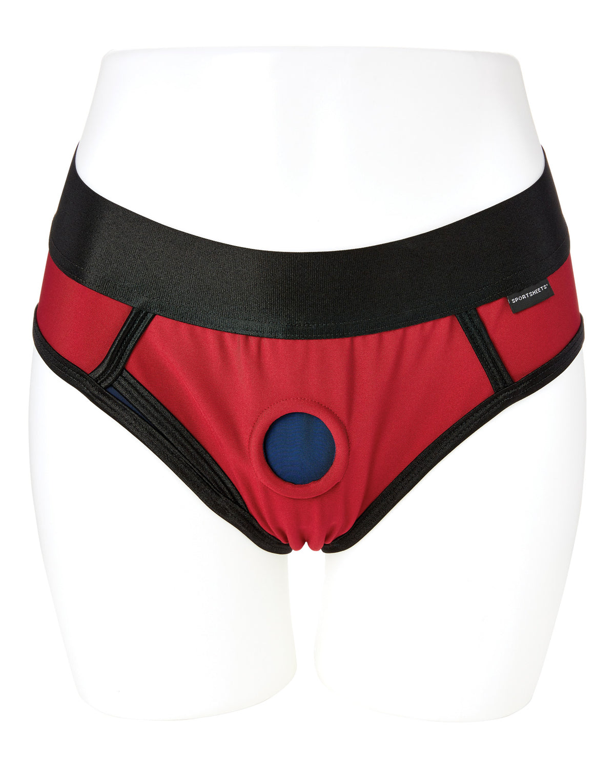 The Soft Hum Sportsheets Em.Ex. Contour Harness XX-Large - Red