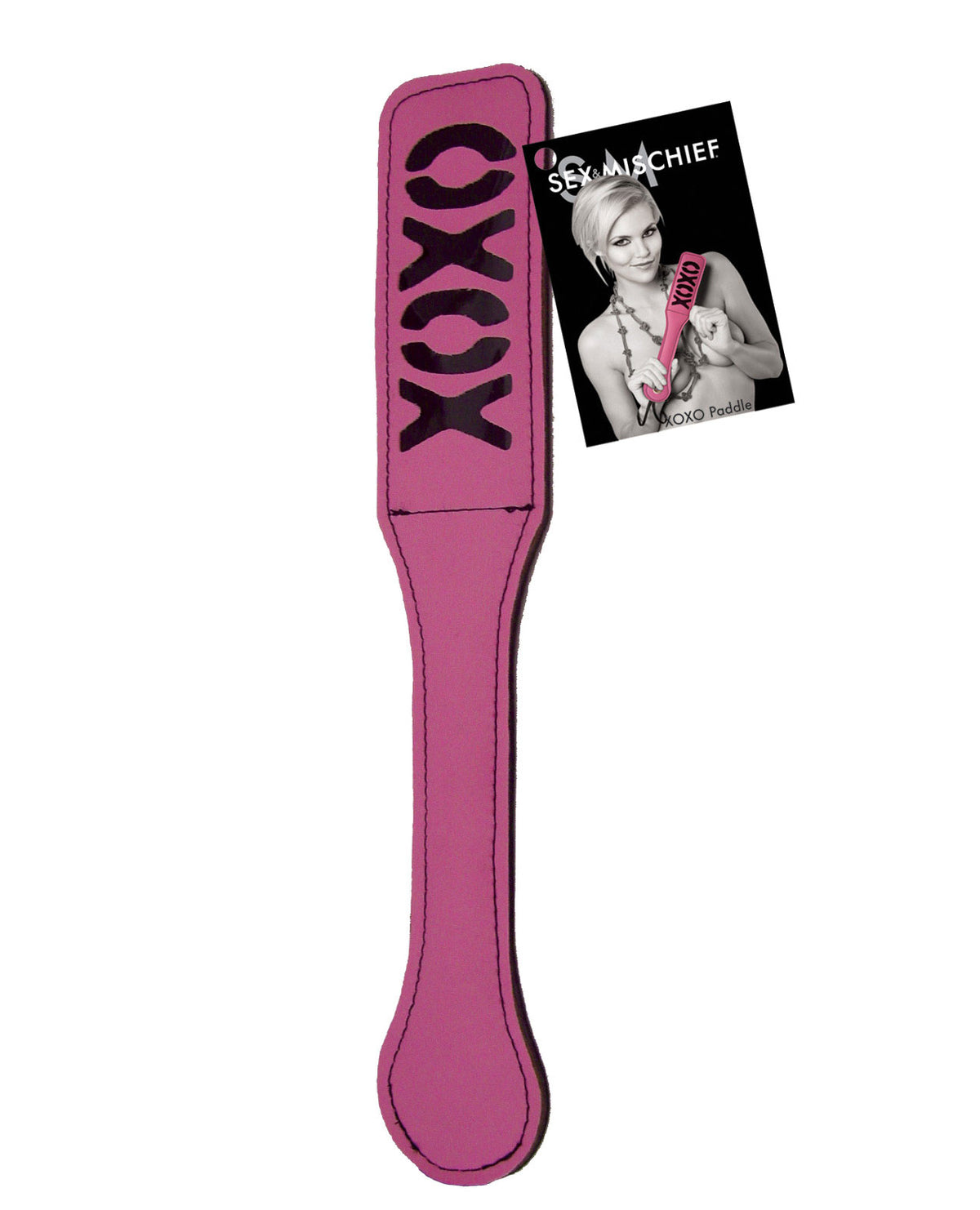 The Soft Hum Sex & Mischief XOXO Paddle - Pink