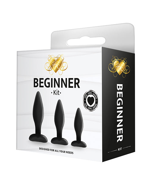 The Soft Hum Beginner Anal Kit - Black