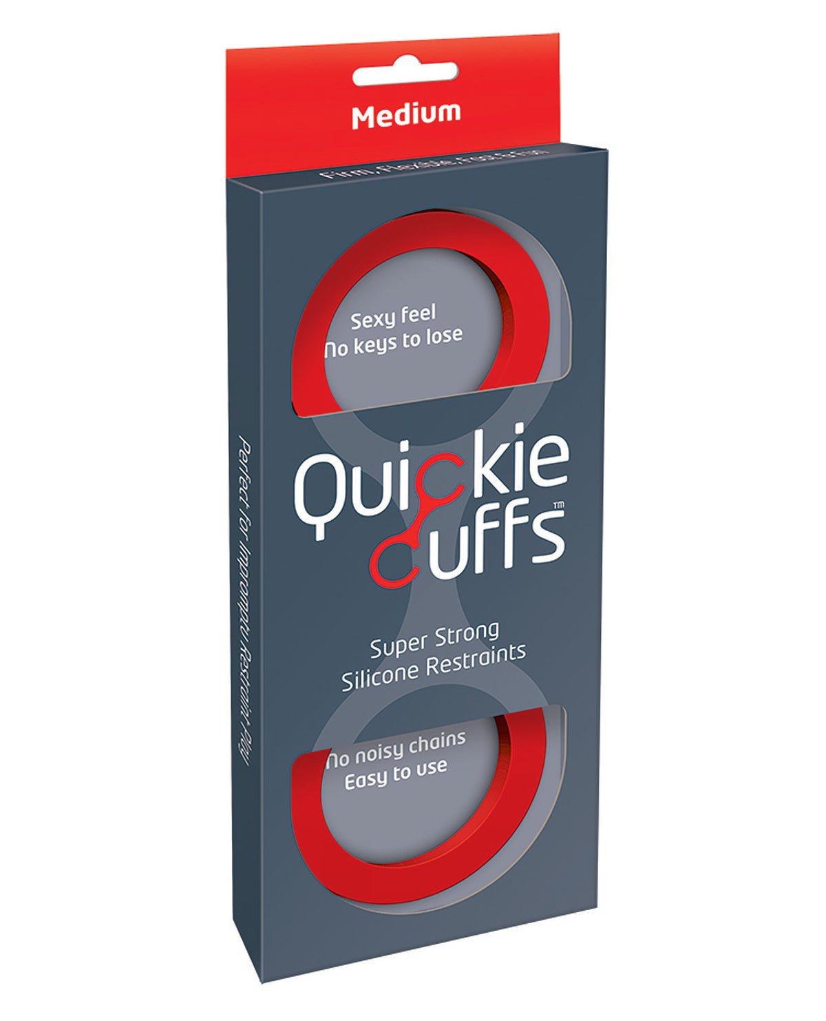 The Soft Hum Quickie Cuffs Medium - Red