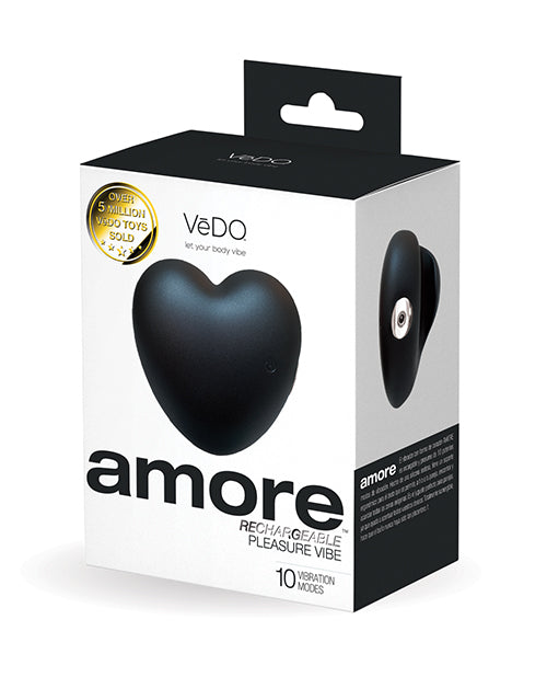 The Soft Hum VeDo Amore Rechargeable Pleasure Vibe - Black