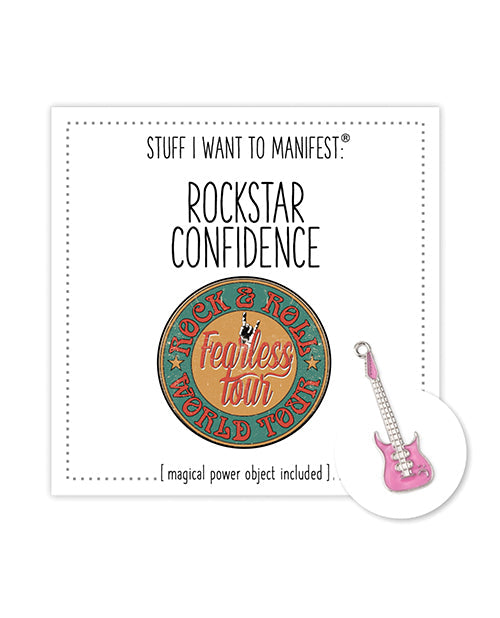 The Soft Hum Warm Human Rockstar Confidence Mini Card & Charm