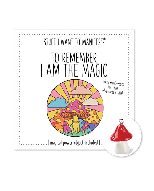 The Soft Hum Warm Human I Am The Magic Mini Card & Charm