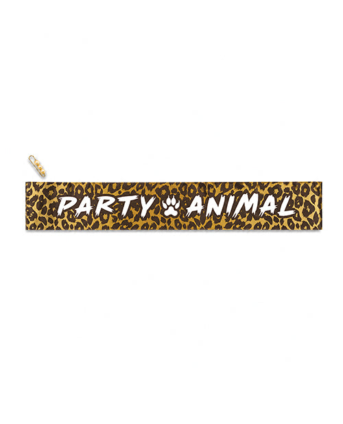 Wood Rocket Party Animal Sash