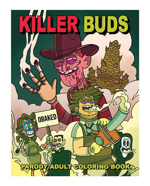The Soft Hum Wood Rocket Killer Buds Adult Coloring Book