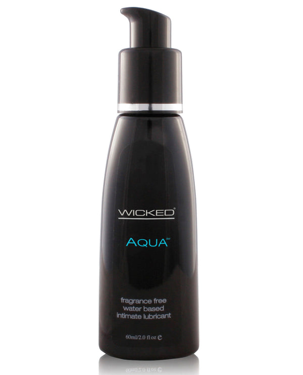 Wicked Sensual Care Aqua Waterbased Lubricant - 2 oz Fragrance Free