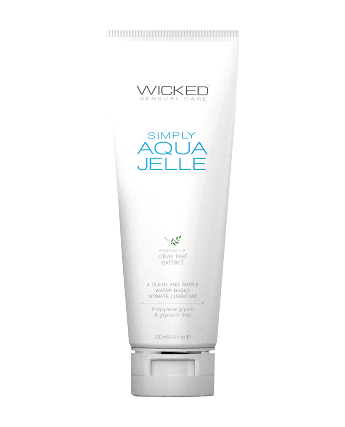 The Soft Hum Wicked Sensual Care Simply Aqua Jelle Waterbased Lubricant - 4 oz